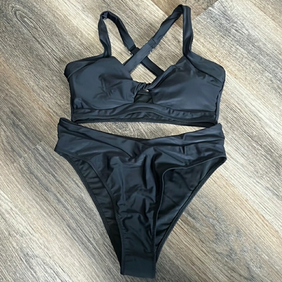 New Black Bikini Suit - Picture 2 of 2